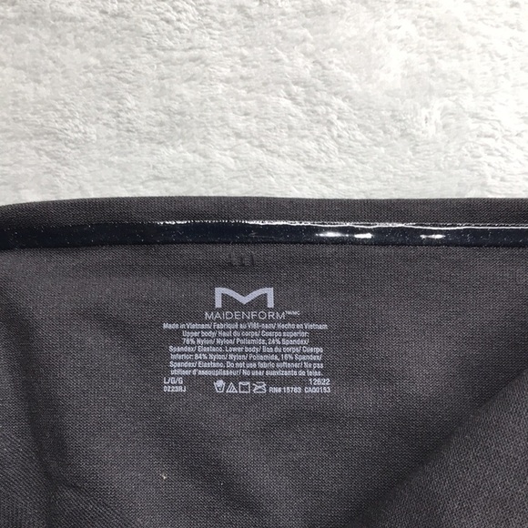 Maidenform Women's Seamless High Waist Thigh Slimmer Black Size L - Picture 8 of 9